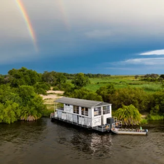 Can you get any more exclusive than a houseboat in the Okavango Delta?

The Okavango Spirit lets you get up close and personal with wildlife in some of the most remote corners of this UNESCO World Heritage Site.

Why not experience it for yourself? Send us a DM to book your spot today.

#safari #okavangodelta #inspiration #LuxuryRetreat #travel #holiday #Explore #traveller #travelinspiration #botswana
